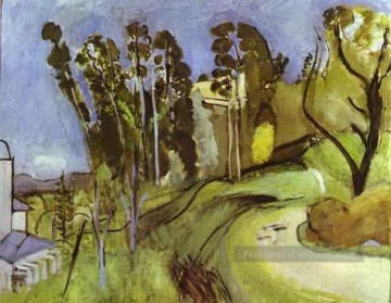 Montalban Paysage abstrait fauvisme Henri Matisse Peinture à l'huile